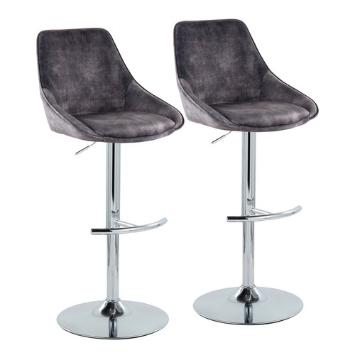 Diana Adjustable Barstool - Set Of 2